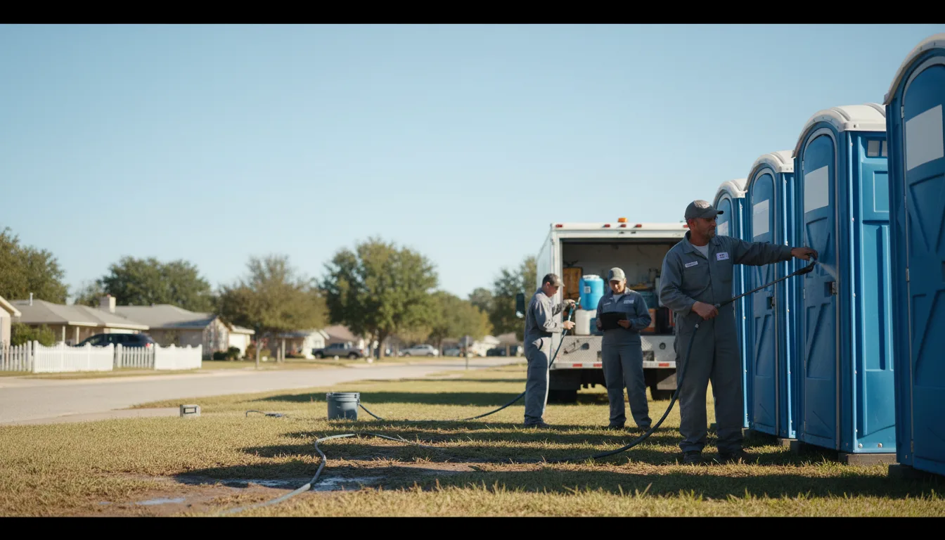 Long-Term Portable Toilet Rental in Belle Center, OH near me